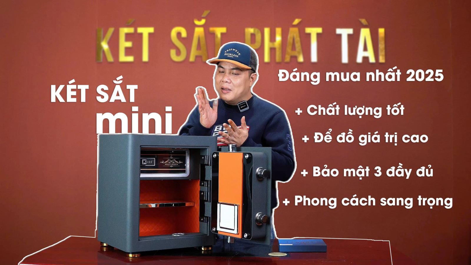 15 mẫu két sắt mini ưu chuộng nhất 2023