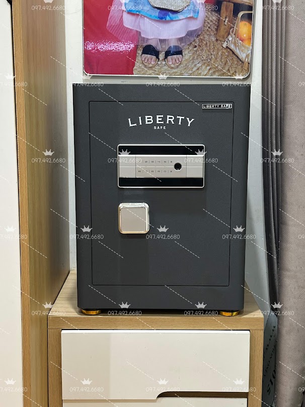 Két sắt LIBERTY LB58S vân tay, điện tử, APP
